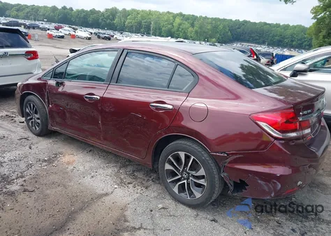 2015 Honda Civic Ex from USA, damaged, VIN 19XFB2F88FE064915